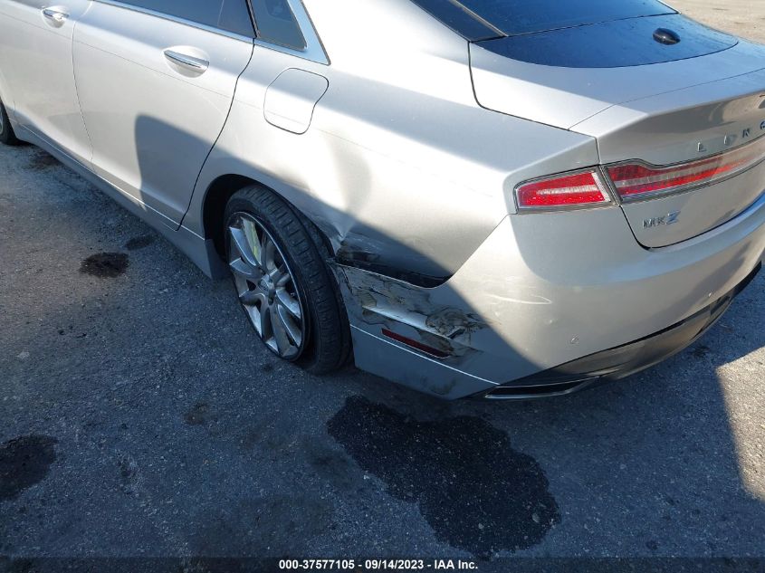 2016 LINCOLN MKZ HYBRID - 3LN6L2LU7GR622192