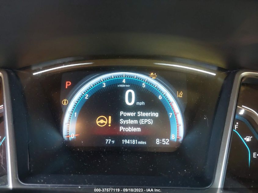 2016 HONDA CIVIC SEDAN TOURING - 19XFC1F98GE023704