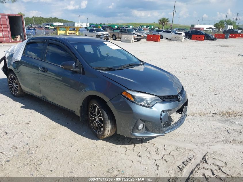 2014 TOYOTA COROLLA S - 2T1BURHE2EC104777