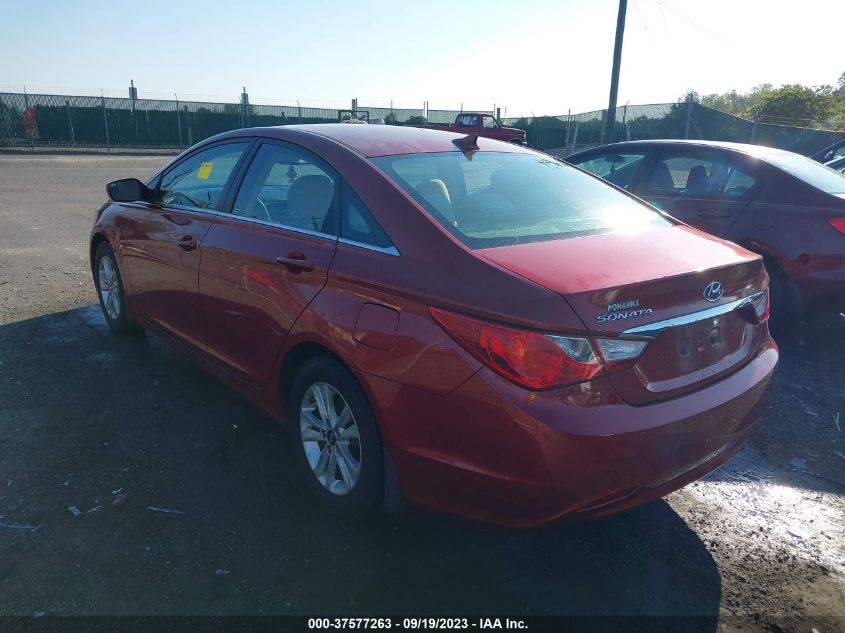 2013 HYUNDAI SONATA GLS PZEV - 5NPEB4AC0DH505397