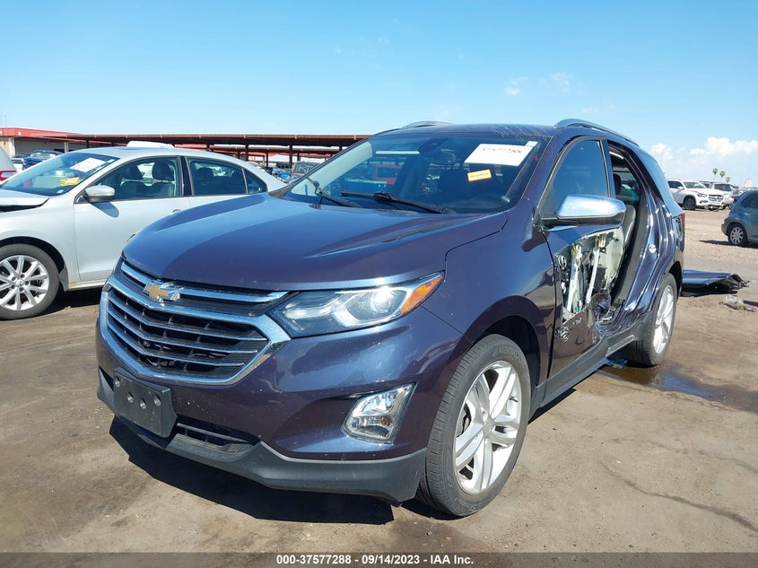 VIN 3GNAXNEX6JS633316 2018 CHEVROLET EQUINOX PREMIER