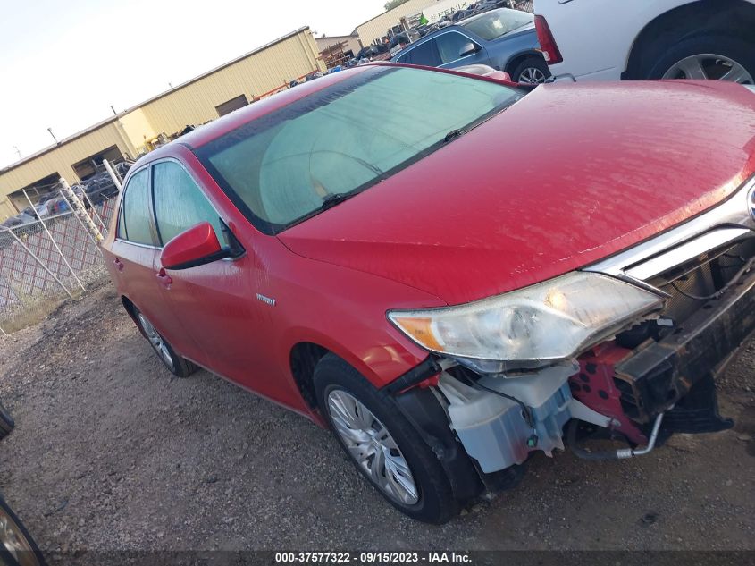 2014 TOYOTA CAMRY HYBRID LE/XLE/SE LIMITED EDITION - 4T1BD1FK9EU114103