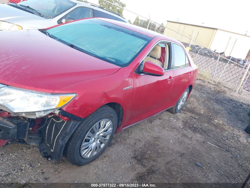 2014 TOYOTA CAMRY HYBRID LE/XLE/SE LIMITED EDITION - 4T1BD1FK9EU114103