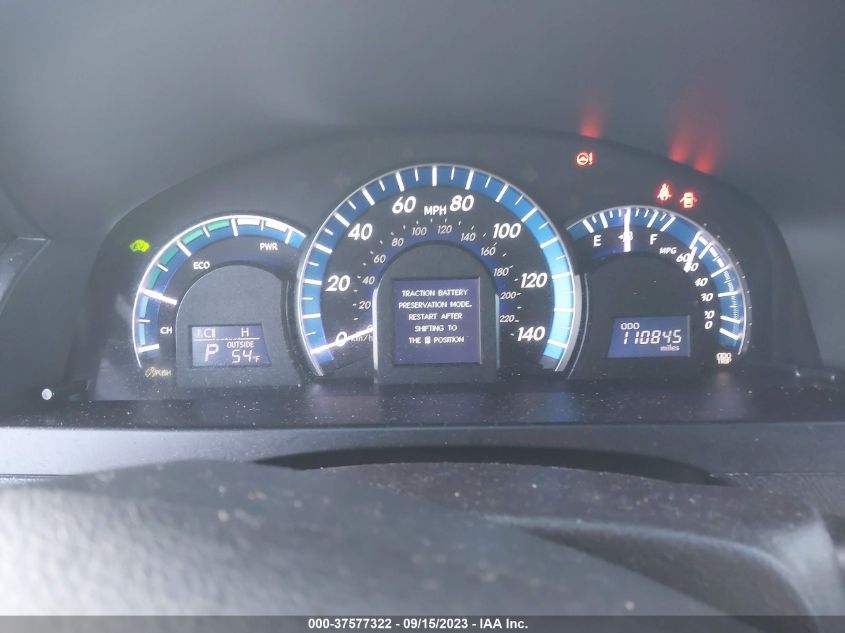 2014 TOYOTA CAMRY HYBRID LE/XLE/SE LIMITED EDITION - 4T1BD1FK9EU114103