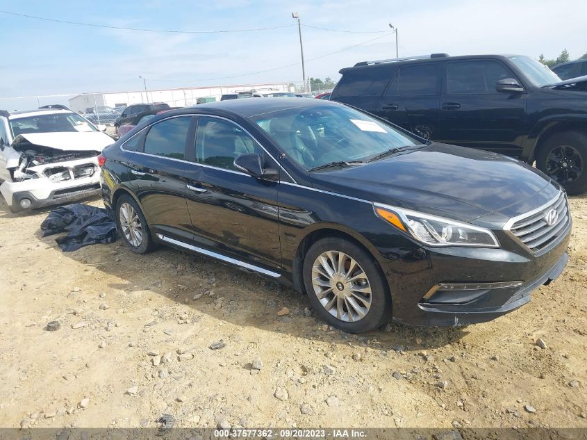 2015 HYUNDAI SONATA 2.4L LIMITED - 5NPE34AF0FH163993