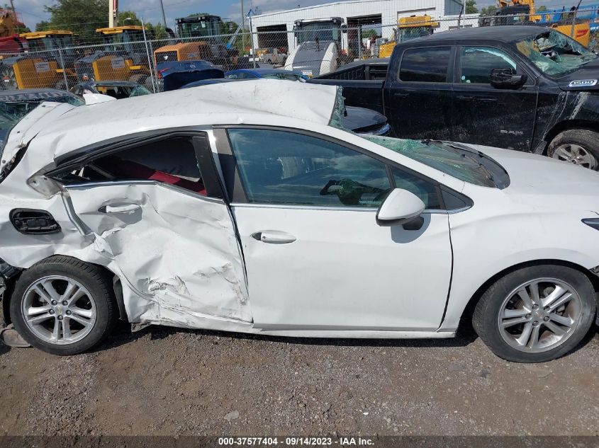 2017 CHEVROLET CRUZE LT - 3G1BE6SM2HS508660