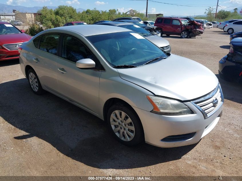 2015 NISSAN SENTRA S - 3N1AB7AP8FY259856