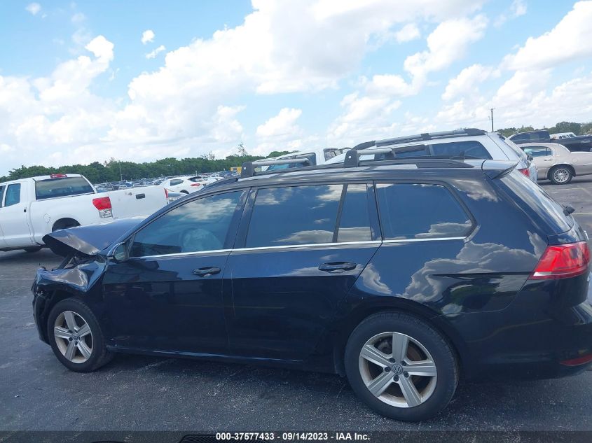 2015 VOLKSWAGEN GOLF SPORTWAGEN TDI S - 3VWCA7AUXFM519404