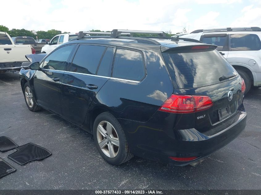 2015 VOLKSWAGEN GOLF SPORTWAGEN TDI S - 3VWCA7AUXFM519404