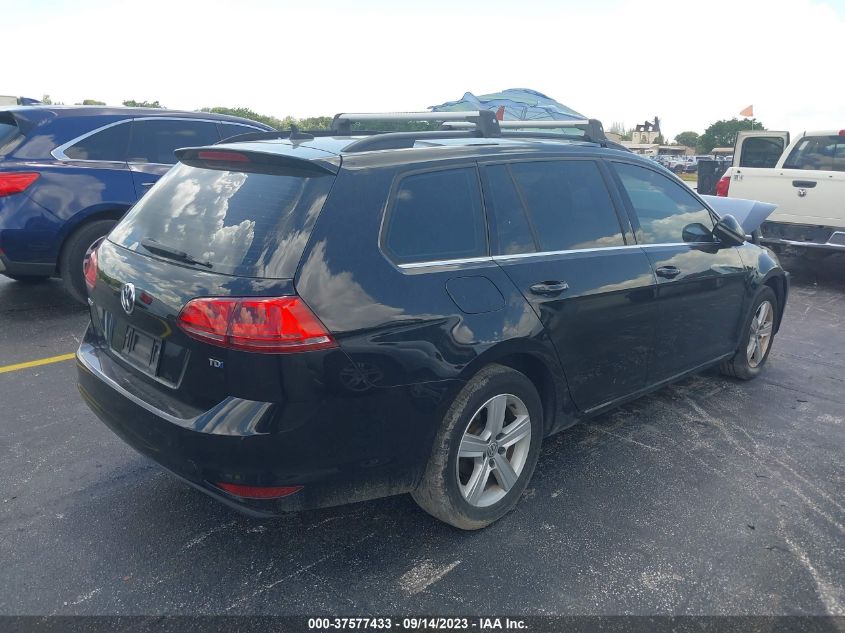2015 VOLKSWAGEN GOLF SPORTWAGEN TDI S - 3VWCA7AUXFM519404