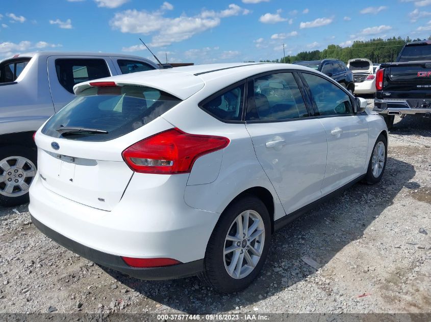 2018 FORD FOCUS SE - 1FADP3K29JL326320