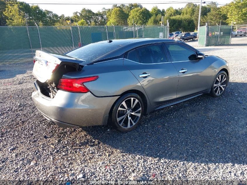 2017 NISSAN MAXIMA PLATINUM - 1N4AA6AP6HC444953