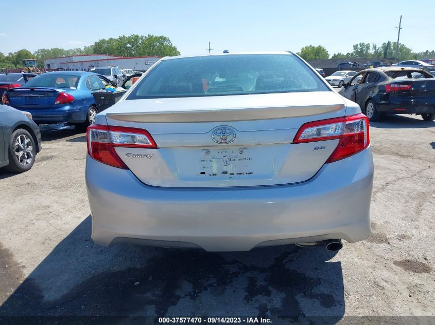2013 TOYOTA CAMRY SE - 4T1BF1FK1DU652514