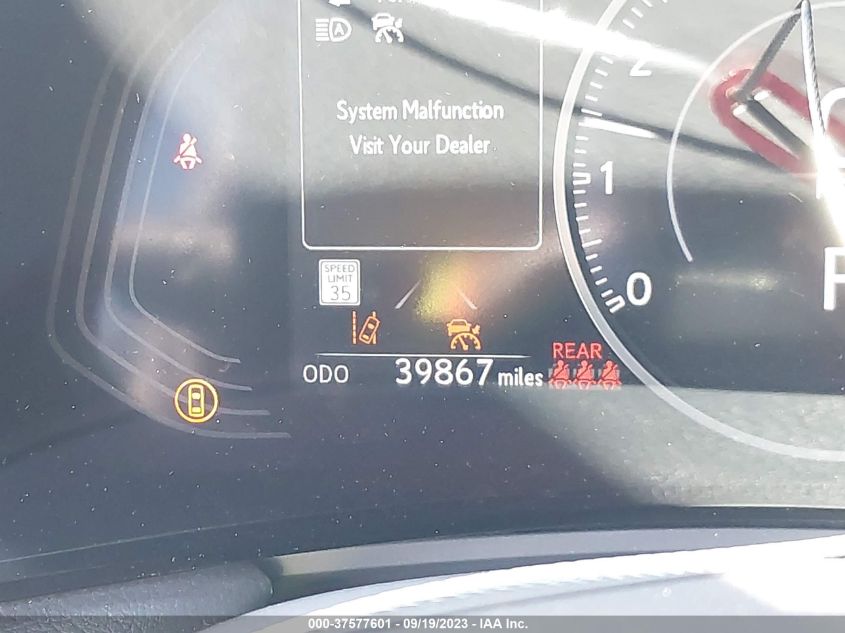 2022 LEXUS NX NX 250 JTJADCAZ1N5000359