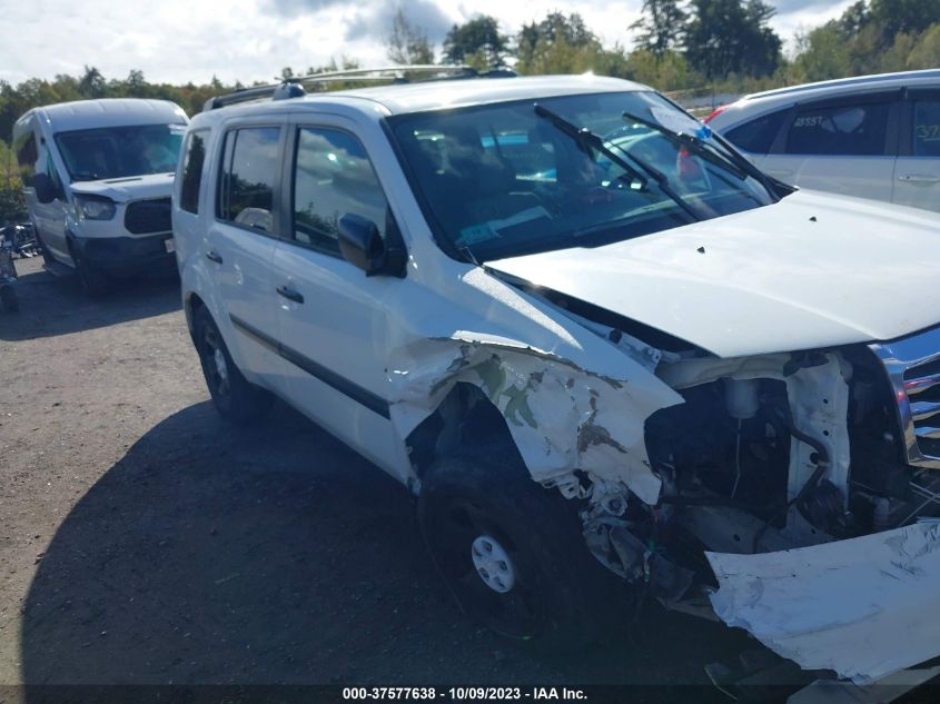 2014 HONDA PILOT LX - 5FNYF4H22EB025781