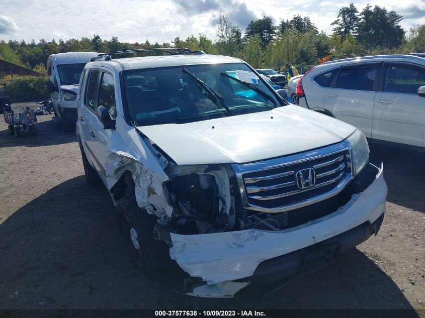 2014 HONDA PILOT LX - 5FNYF4H22EB025781