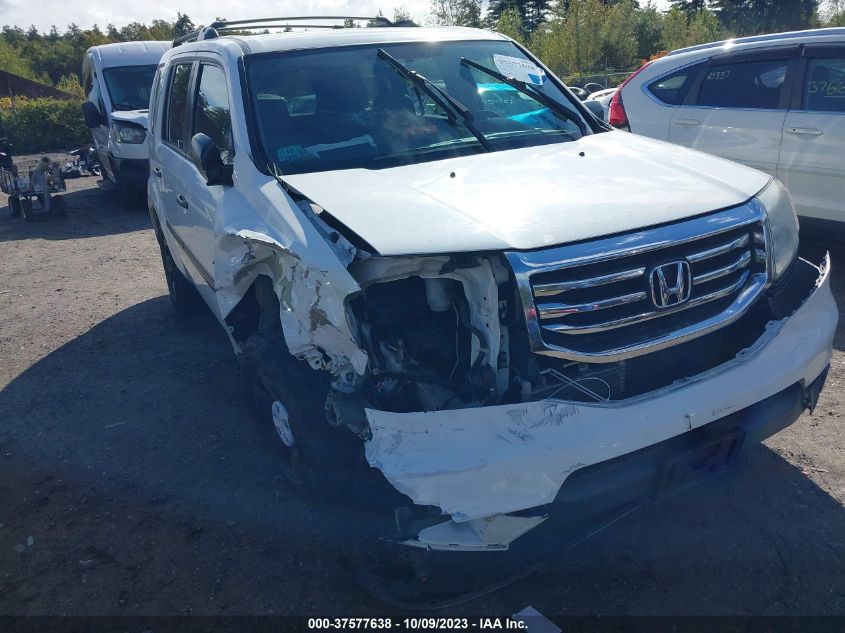 2014 HONDA PILOT LX - 5FNYF4H22EB025781