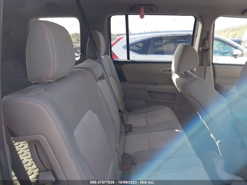 2014 HONDA PILOT LX - 5FNYF4H22EB025781
