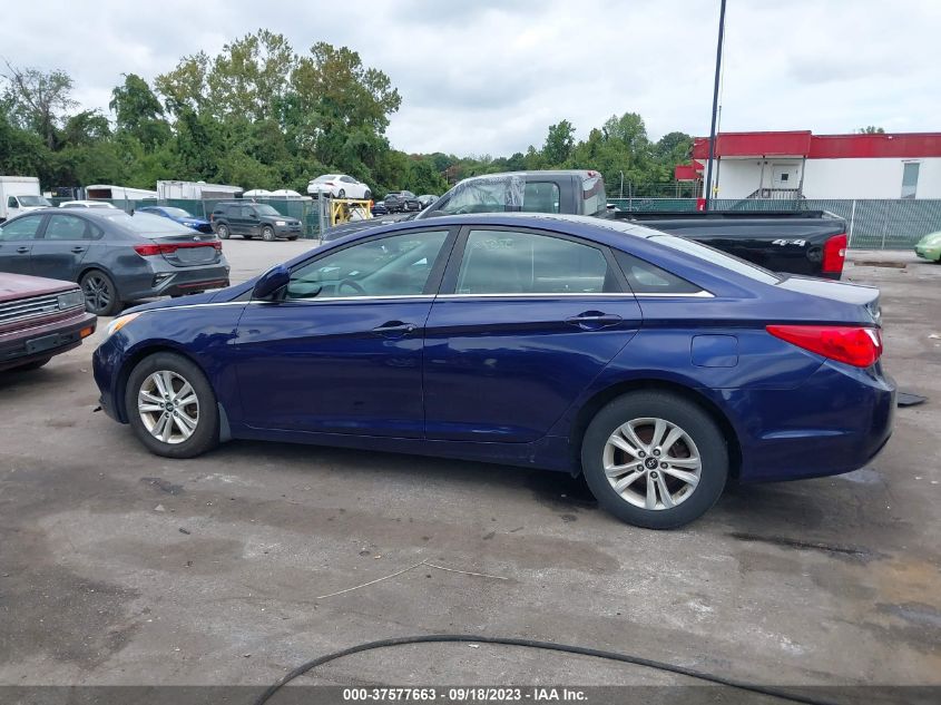 2013 HYUNDAI SONATA GLS PZEV - 5NPEB4AC1DH673517