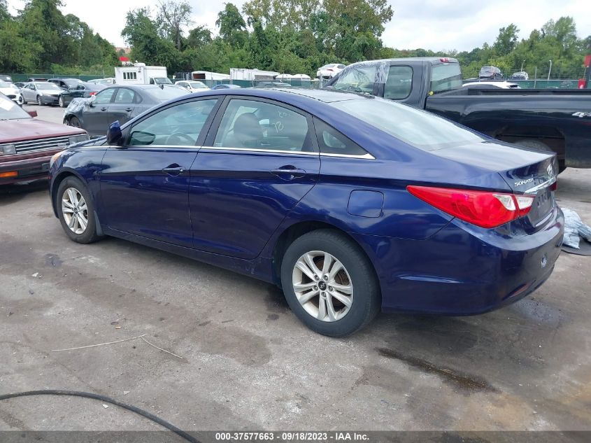 2013 HYUNDAI SONATA GLS PZEV - 5NPEB4AC1DH673517