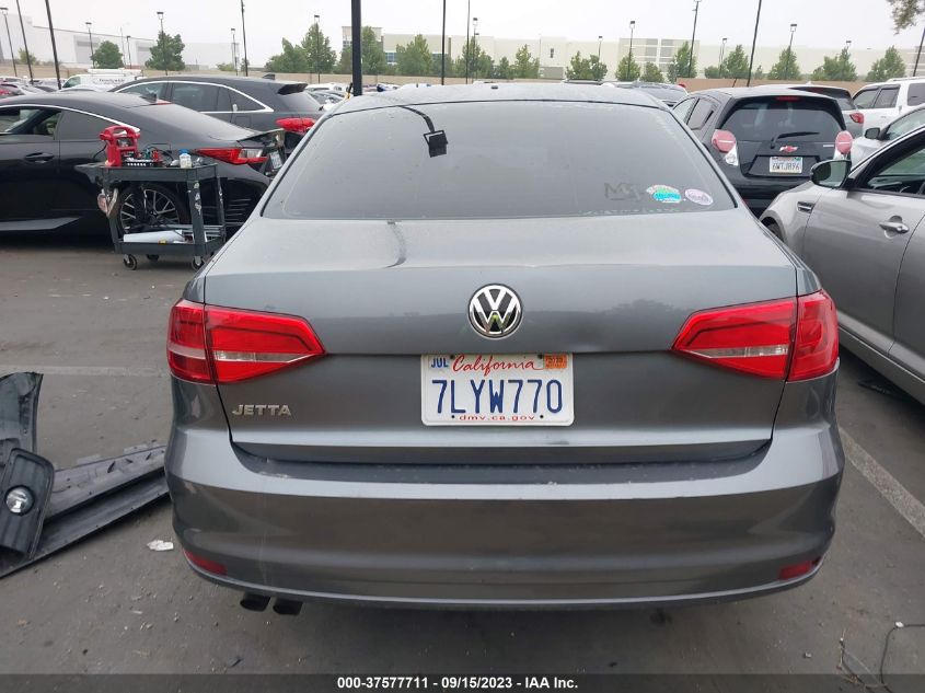 2015 VOLKSWAGEN JETTA SEDAN 2.0L S - 3VW2K7AJXFM412948