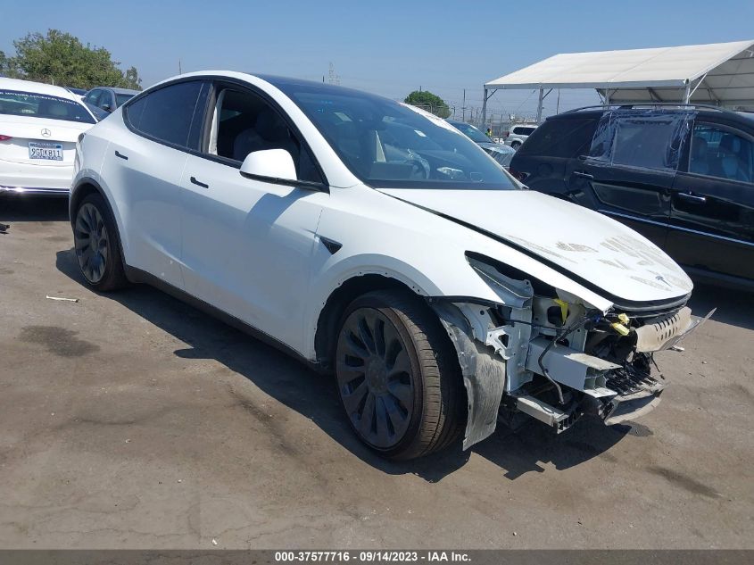 2022 TESLA MODEL Y PERFORMANCE - 7SAYGDEF8NF543157