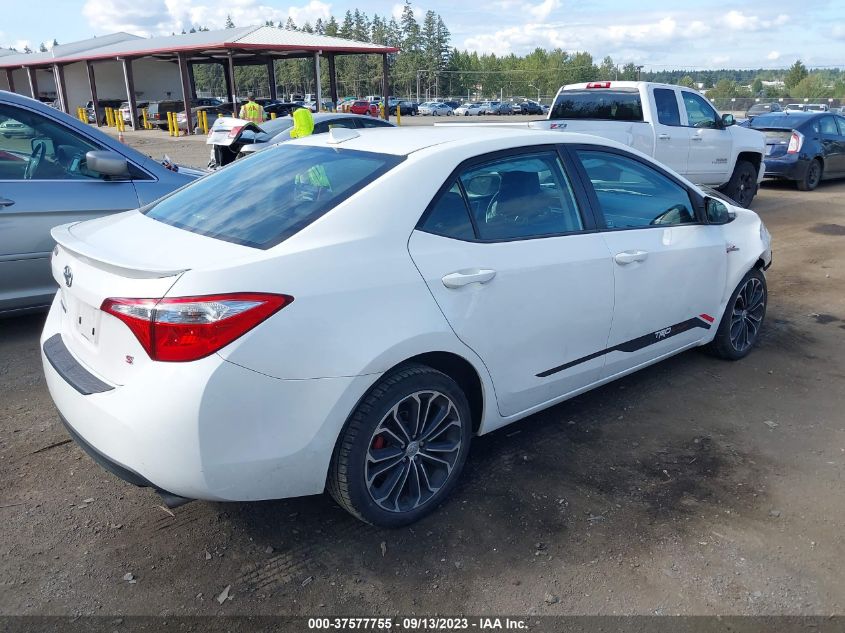 2014 TOYOTA COROLLA L/LE/S/S PLUS/LE PLUS - 5YFBURHE9EP000545