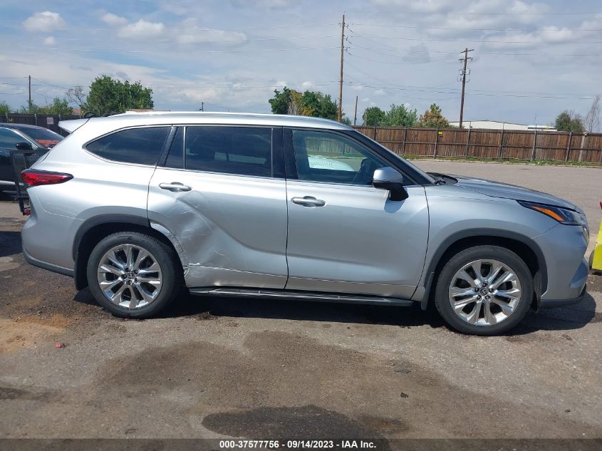 2020 TOYOTA HIGHLANDER LIMITED/PLATINUM - 5TDDZRBH5LS022012