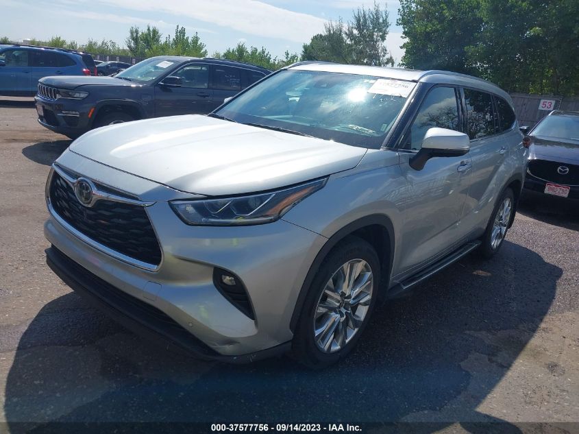 2020 TOYOTA HIGHLANDER LIMITED/PLATINUM - 5TDDZRBH5LS022012