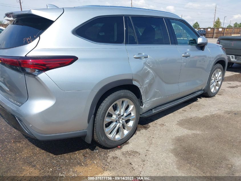 2020 TOYOTA HIGHLANDER LIMITED/PLATINUM - 5TDDZRBH5LS022012