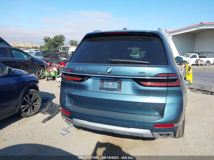 2023 BMW X7 XDRIVE40I - 5UX23EM05P9R79347