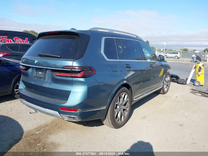 2023 BMW X7 XDRIVE40I - 5UX23EM05P9R79347