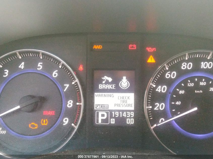2013 INFINITI FX37 - JN8CS1MW9DM170016