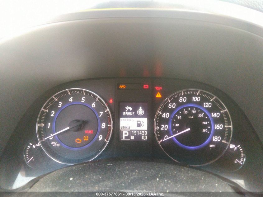 2013 INFINITI FX37 - JN8CS1MW9DM170016