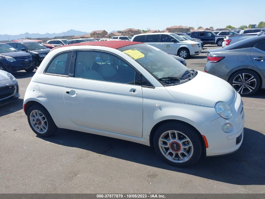 2014 FIAT 500C POP 3C3CFFDR7ET252785