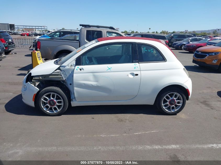 2014 FIAT 500C POP 3C3CFFDR7ET252785