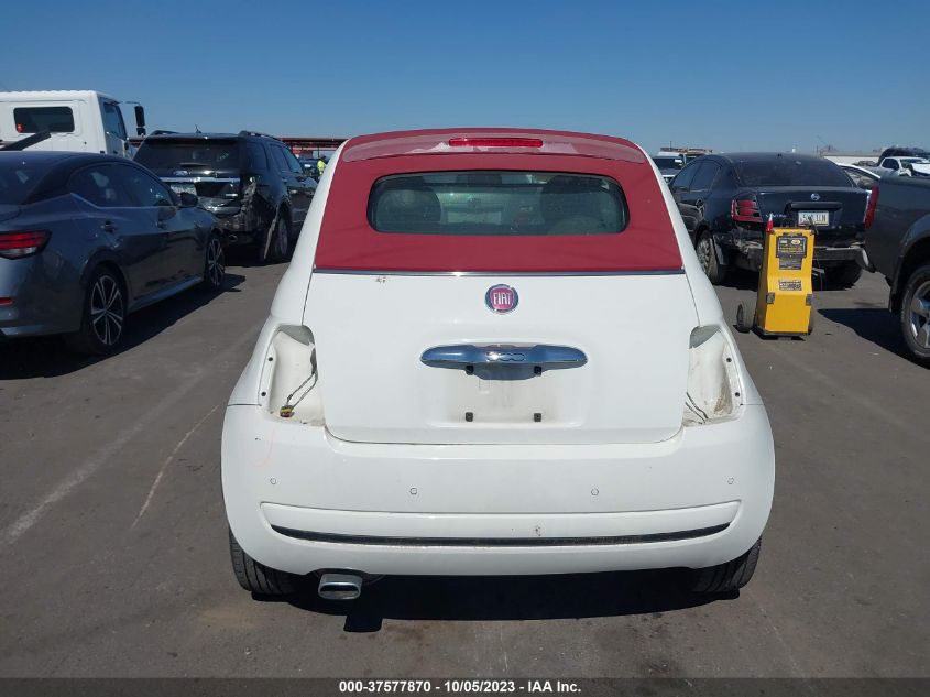 2014 FIAT 500C POP 3C3CFFDR7ET252785