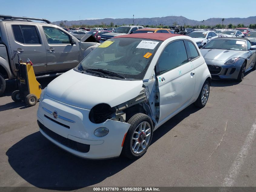 2014 FIAT 500C POP 3C3CFFDR7ET252785