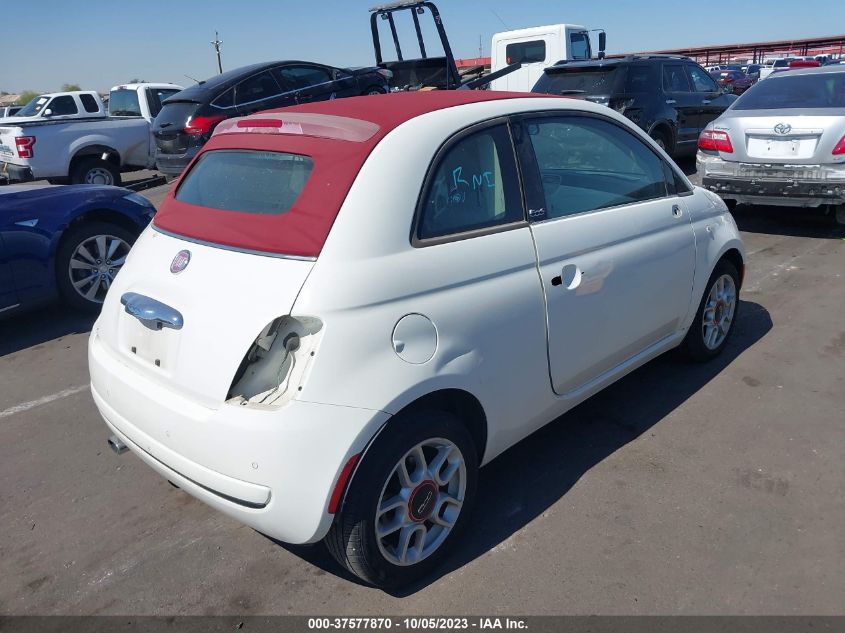 2014 FIAT 500C POP 3C3CFFDR7ET252785