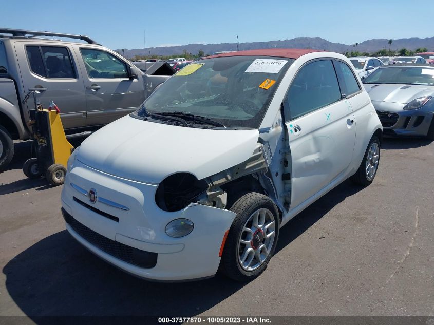 2014 FIAT 500C POP 3C3CFFDR7ET252785