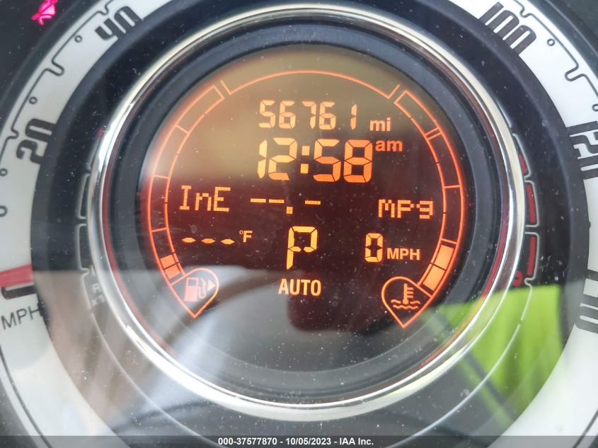 2014 FIAT 500C POP 3C3CFFDR7ET252785