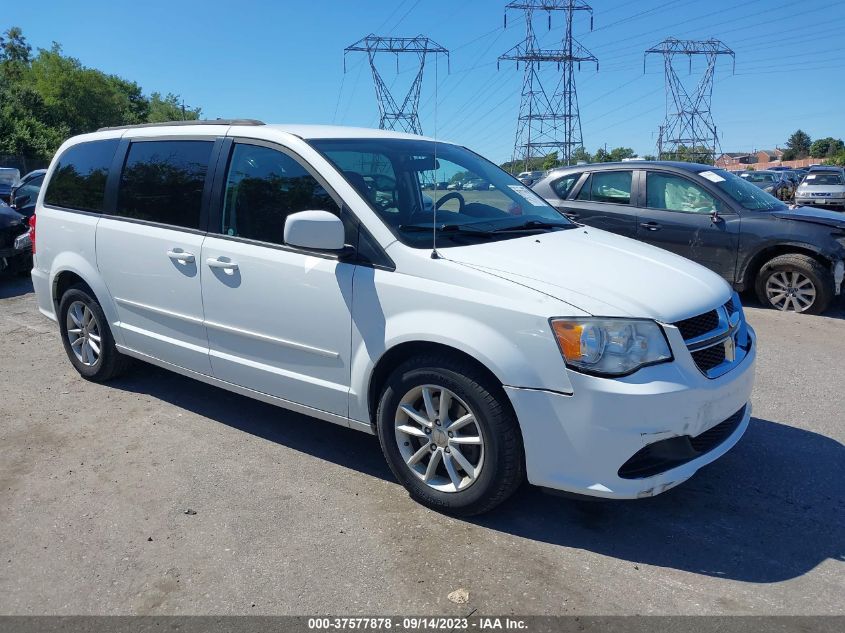 2014 DODGE GRAND CARAVAN SXT - 2C4RDGCG2ER391209