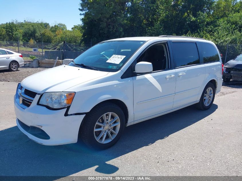 2014 DODGE GRAND CARAVAN SXT - 2C4RDGCG2ER391209
