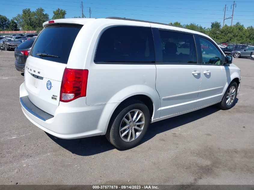 2014 DODGE GRAND CARAVAN SXT - 2C4RDGCG2ER391209