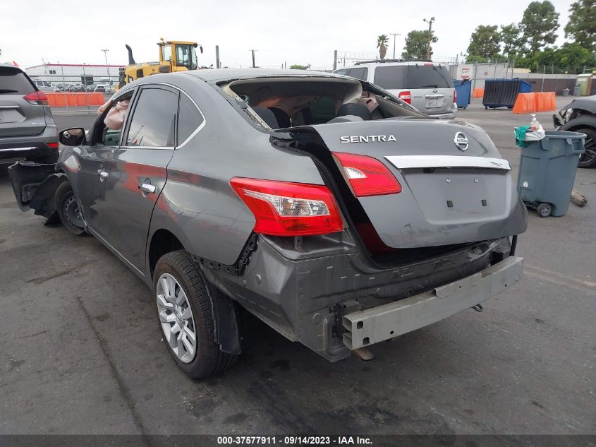 2019 NISSAN SENTRA S - 3N1AB7AP7KY283754