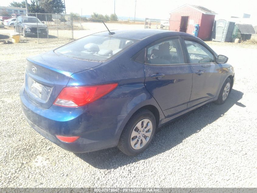 2015 HYUNDAI ACCENT GLS - KMHCT4AE2FU922692
