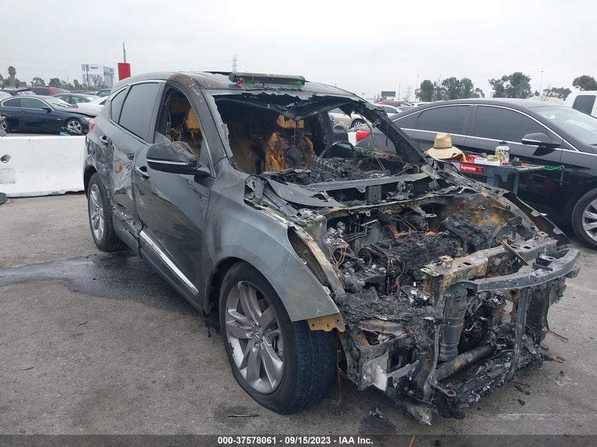 VIN 5J8TC2H79KL031073 2019 ACURA RDX W/ADVANCE PKG