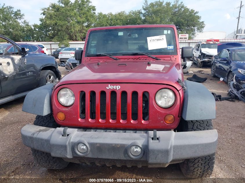 2013 JEEP WRANGLER UNLIMITED SPORT - 1C4BJWDG1DL605410
