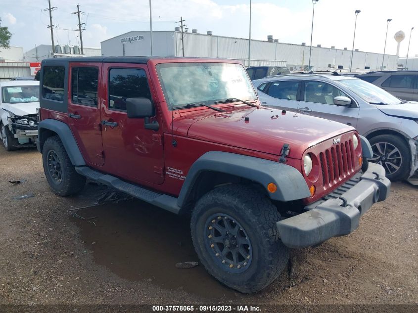 2013 JEEP WRANGLER UNLIMITED SPORT - 1C4BJWDG1DL605410