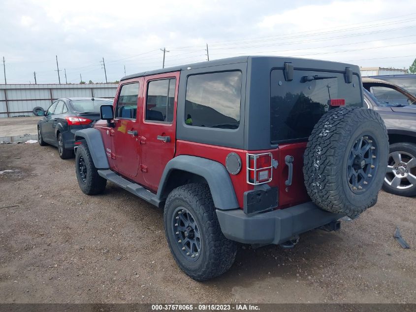2013 JEEP WRANGLER UNLIMITED SPORT - 1C4BJWDG1DL605410
